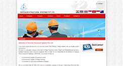 Desktop Screenshot of herculesindia.com